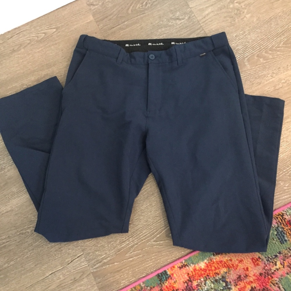 Travis Mathew blue golf pants. Size 36